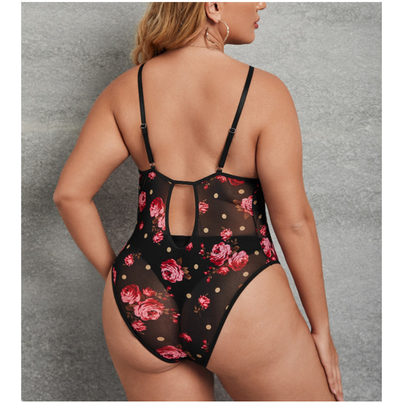 Clóbhualadh Dubh Píosa amháin Lingerie Sexy, Díol Mórdhíola Monarcha