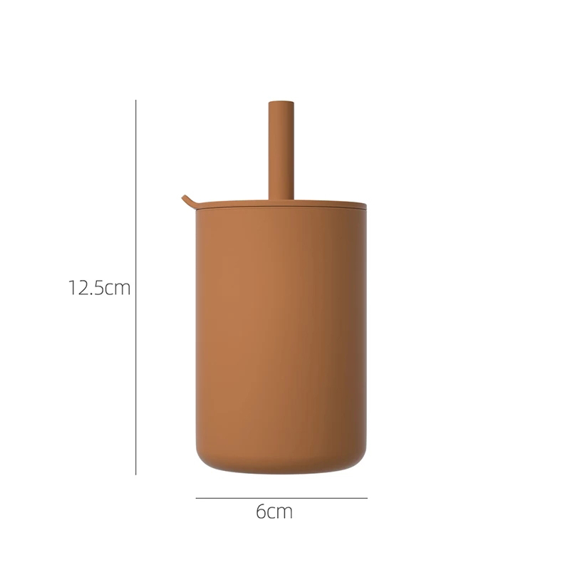 Cupán sceite uiscedhíonach le tuí silicone le haghaidh beathú leanbh