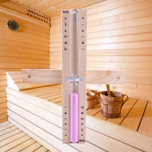 Monarcha Mórdhíola 5 15nóiméad Eco ildaite Glass Glass Gloine Amadóir Gaineamh Sabhna