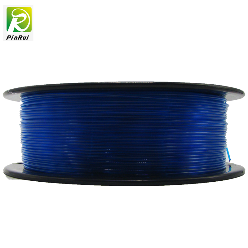 Pinrui 3D printéir 1.75mmpetg filiméid dath gorm le haghaidh printéir 3D