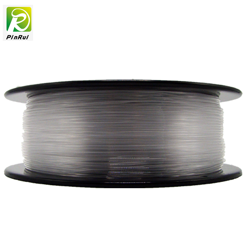 PINRUI 3D Printéir 1.75MMMPETG Filiméid Dath Trédhearcach do Printéir 3D