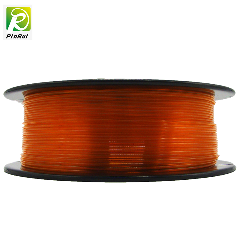 Pinrui 3D printéir 1.75mmpetg filiméid dath oráiste do chlódóir 3D
