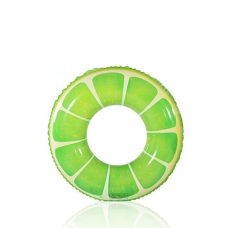 Green PVC trá Páirtí Páirtí Linn Fáinne Snámha Torthaí Inséidte