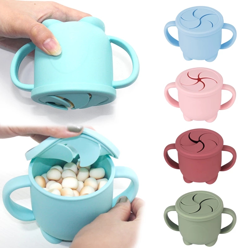 Cupáin oiliúna bia silicone grád bia, cupáin chlaonta bia