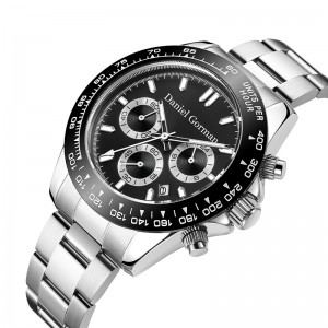 Daniel Gorman Brand Mórdhíoltóirí Strap Strap Mens Uaireadóirí Luminous 30m Chronograph Uisce -Chronograph uaireadóirí Men Wristrm220428