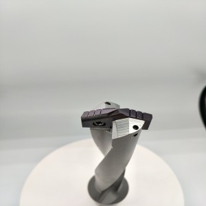 9,8 ~ 114mm Kiire puuri külje fikseeritud spiraalse serva deill Hss insert + tina karbiid insert + tina