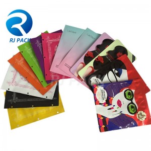 3 küljekordse tihendi kotid tõmblukkuga