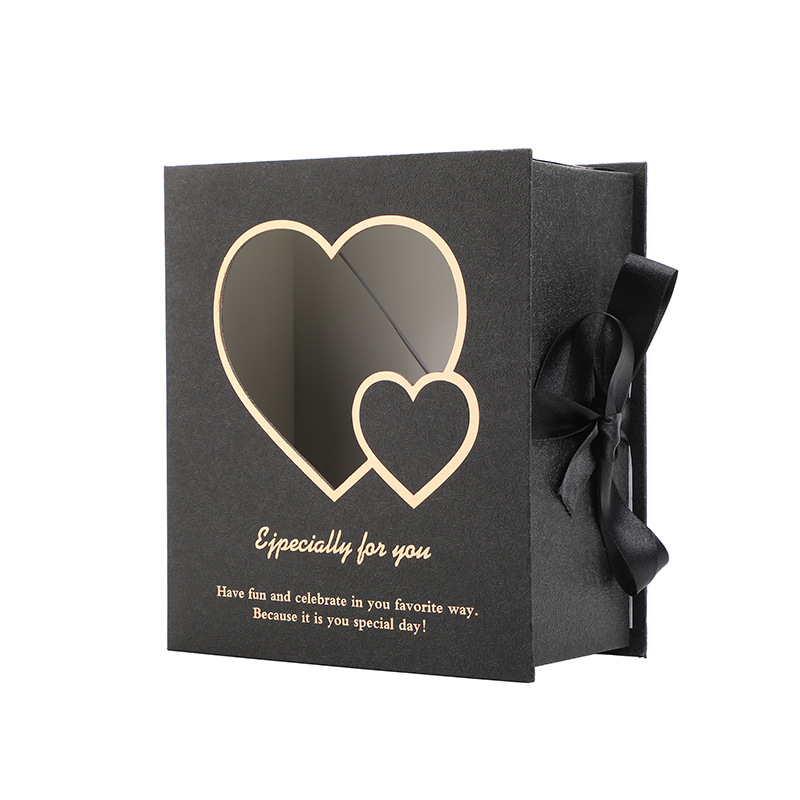 Bosca Bronntanais Lá Candy Box Múinteoir Lá Candy Pacáistiú Fillteán Pacáistiú Ribín Fíorúil Is féidir Lógó a phriontáil