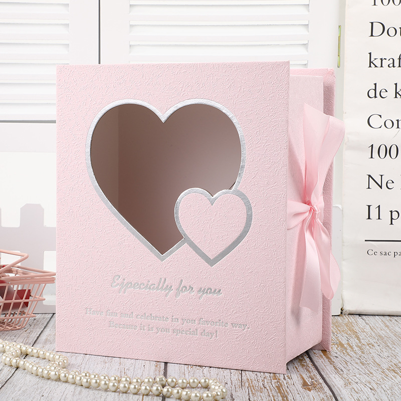 Bosca Bronntanais Lá Candy Box Múinteoir Lá Candy Pacáistiú Fillteán Pacáistiú Ribín Fíorúil Is féidir Lógó a phriontáil