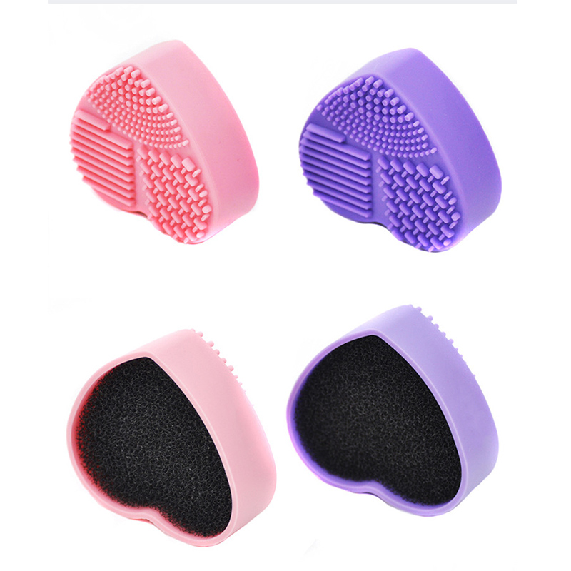 Boscaí spúinse glantacháin scuab makeup silicone