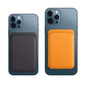 Oiriúnach do Mála Cárta Apple MagSafe Cárta Cúlpháirtí Maighnéadach iPhone13 Cás Cosanta Cás Cosanta iPhone13Pro Mála Cárta Gnó