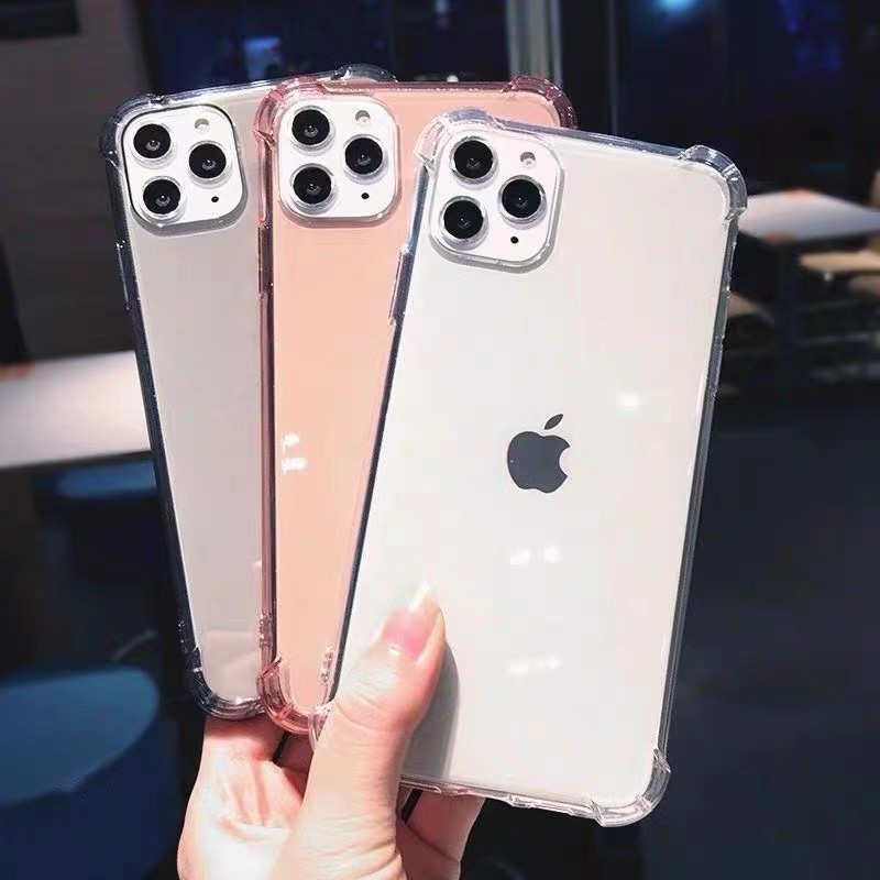 Oiriúnach do Apple 13Promax Cás Fón Trédhearcach Cás Fón Silicone Aeir uileghabhálach
