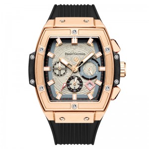 Daniel Gormango13 Brand Waterproof Watch Watch Men\'s Clog Spóirt Faisean Spóirt Faisean Grianchloch Uathúilna gCearnóg Cearnóg Faire Fir