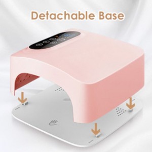 Mnr 601pro 72W lampa ingne faoi stiúir gan sreang, triomadóir ingne faoi stiúir in -athluchtaithe, 15600mAh gan sreang lampa tlú snas ingne, lampa glóthach gairmiúil soilse ingne ingne ingne uirlisí manicure don bhaile agus salon ...