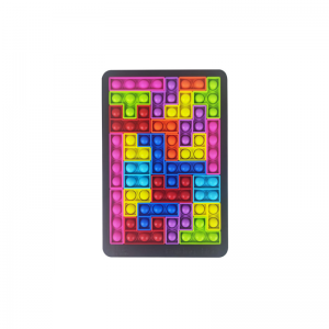 Bréagáin Oideachais Puzal Silicone Puzzle Bréagáin Pop do Leanaí