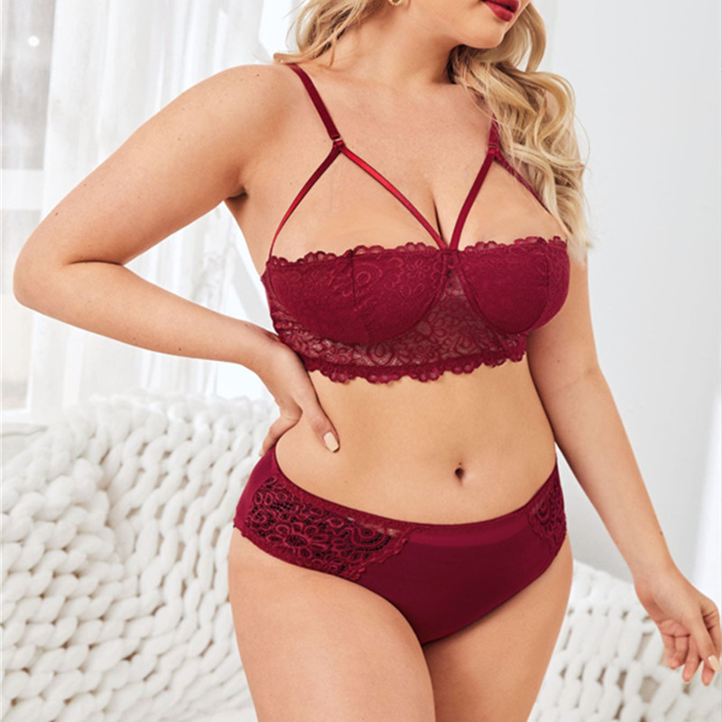 Úim lása bláthanna compordach 2 phíosa lingerie tacar fo -éadaí sexy tacar fo -éadaí