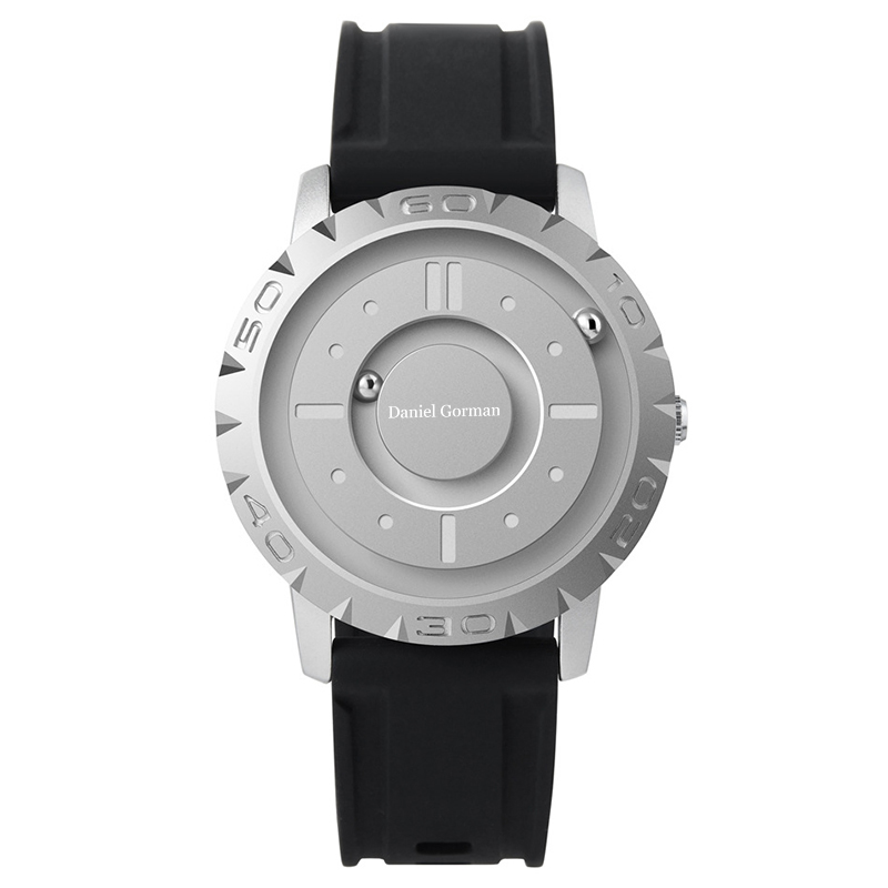 Daniel Gorman Go14 Fir Bead Maighnéadach Fir Faire Spóirt Chruthaitheacha Pearsantaithe Féach ar Spóirt Chruthaitheach Fuar Dearadh Faisin gan Teorann Strap Cruach Dhosmálta Watchroof Watch