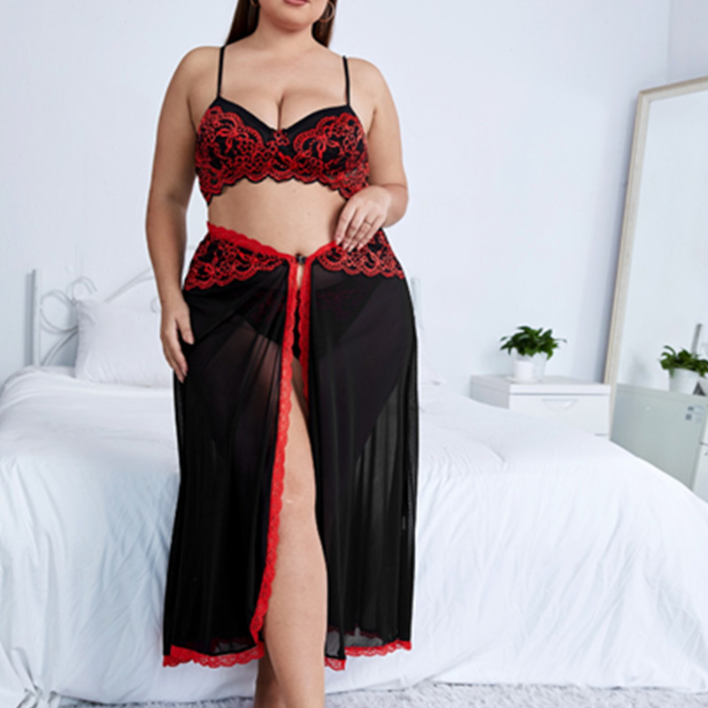 Codarsnacht lása bróidnéireachta Baile Átha Troim Lingerie Socraigh sciorta ceathar scoilte