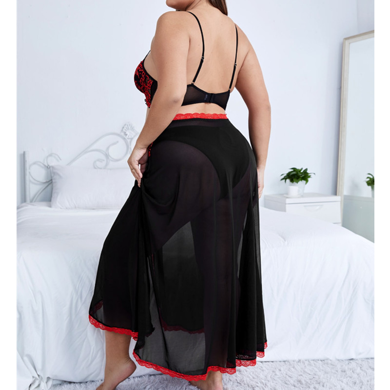 Codarsnacht lása bróidnéireachta Baile Átha Troim Lingerie Socraigh sciorta ceathar scoilte