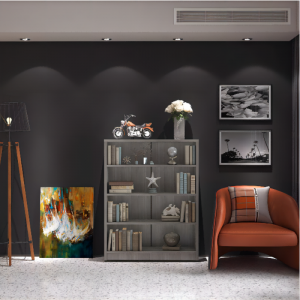 Leabhragán, baile, oifig, cás taispeána scoile