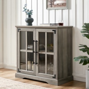 Comh -Aireachta Stórála Stórála Seasaimh Seomra Bia Cistine, 32 orlach, 2 Scairbh Dúbailte Doirse, Stíl Chomhaimseartha