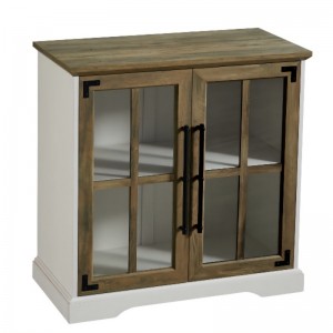 Comh -Aireachta Stórála Stórála Seasaimh Seomra Bia Cistine, 32 orlach, 2 Scairbh Dúbailte Doirse, Stíl Chomhaimseartha