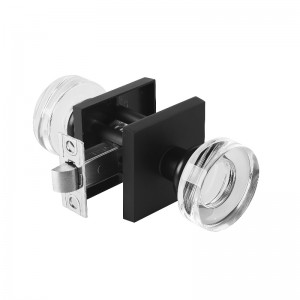 S2601 Diosca Nua -Aimseartha Cruth Crios Crystal Knob, Sraith Pasáiste, Glas Doras Ard -Ghrád Keyless
