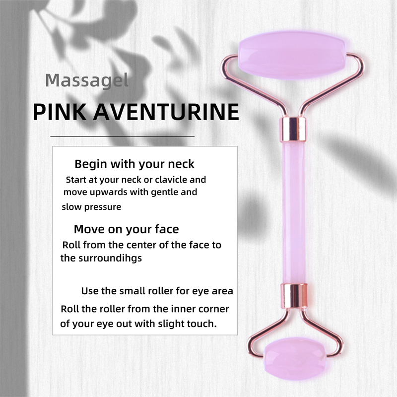 Saincheaptha Facial Natural Dark Dark Green Crystal Oighear Crystal Gua Sha Massager Roller Frith-Aoga Jade Massager Le Bosca