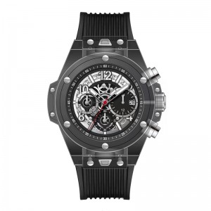 Daniel Gormanrm2209 Aicrileach Uathoibríoch Dearadh Trédhearcach Fir Grianchloch Grianchloch Watch Men Uiscedhíonach Watch Business Watch Watch Men Fairena bhFear