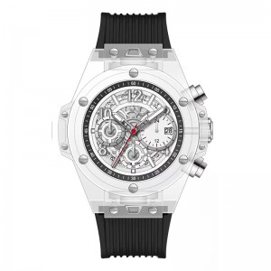 Daniel Gormanrm2209 Aicrileach Uathoibríoch Dearadh Trédhearcach Fir Grianchloch Grianchloch Watch Men Uiscedhíonach Watch Business Watch Watch Men Fairena bhFear