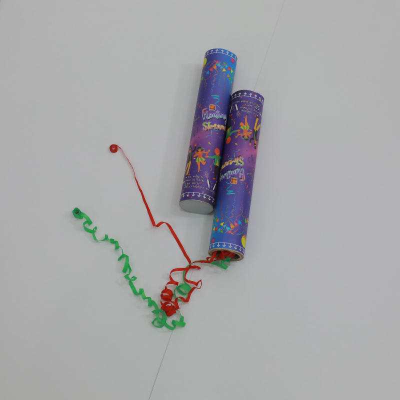 Díolachán te soláthairtí saoire sábháilte páipéir popper cóisir lá breithe cóisir confetti gunna confetti