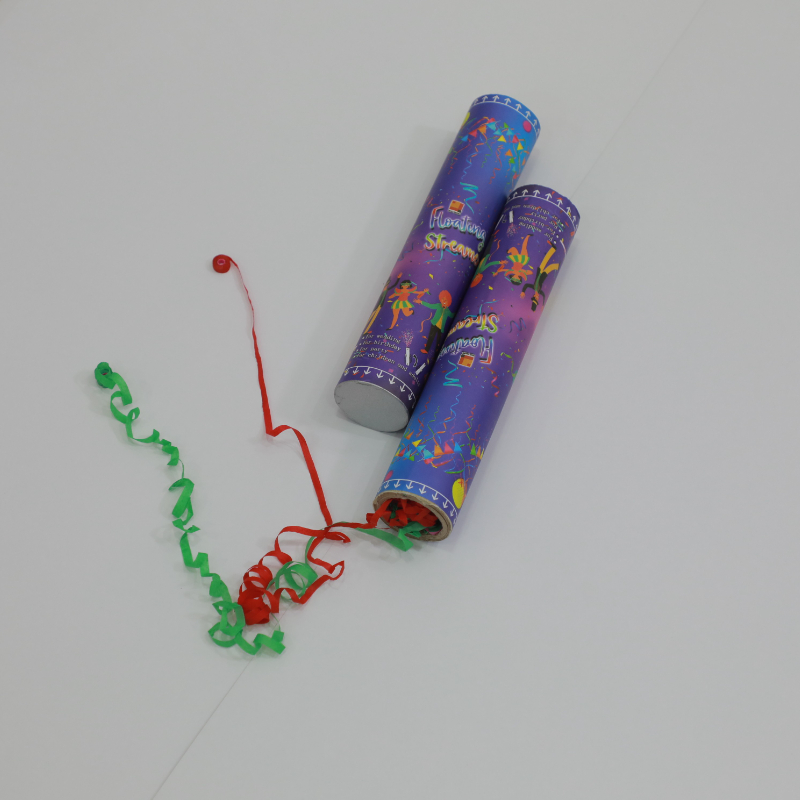 Díolachán te soláthairtí saoire sábháilte páipéir popper cóisir lá breithe cóisir confetti gunna confetti