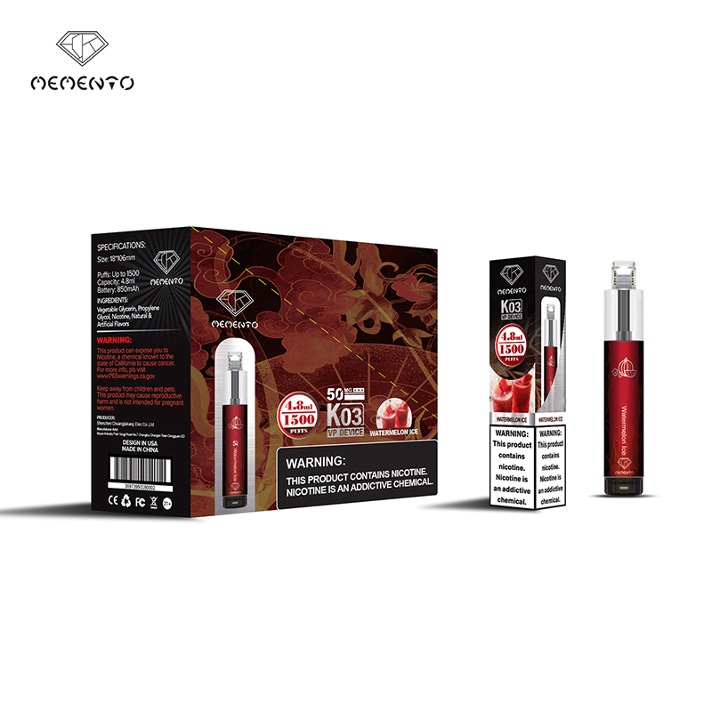 K03 Diaposable is Fearr Diaposable 1500puffs
