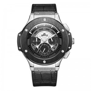 Baogela Hommes Montres Hommes Horloge de Luxe Marque Grianchloch Spórt Montre Rose Chronographe Mód Montre-Bracelet Pour Hommes1910