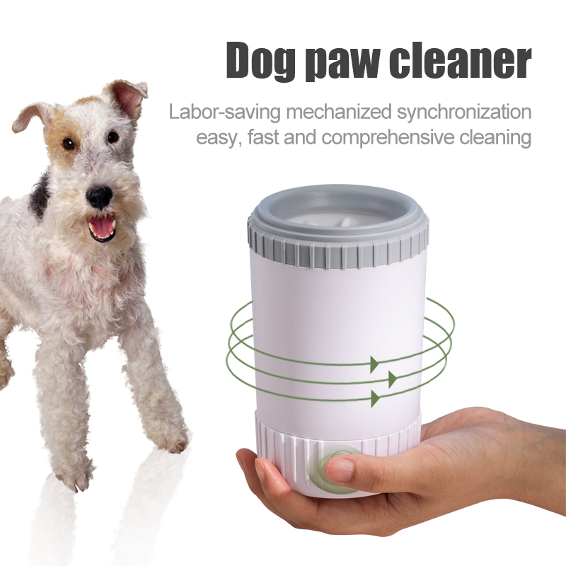 Glantóir lapa washer cos iniompartha do mhadraí beaga agus meánmhéide le guairí bog silicone