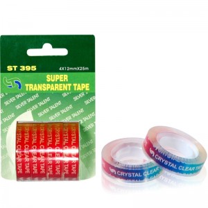 Téip Séalaithe Phacála Greamaitheach Criostail Saincheaptha Téip Séalaithe Phacála Greamaitheach