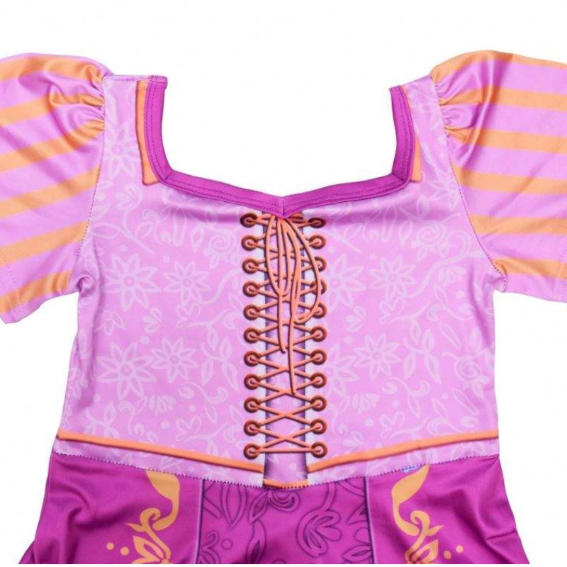 Gruaige draíochta Rapunzel Gúna Cosplay Gúna Banphrionsa Teilifís Teilifíse Nmovie Cosplay