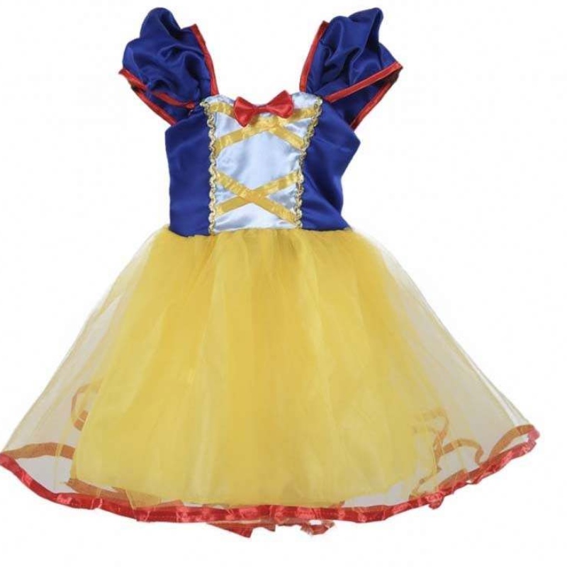 2022 Baby Little Toddler Girls Banphrionsa Snow Snow White Feisteas Oíche Shamhna Gúna HCSW-003