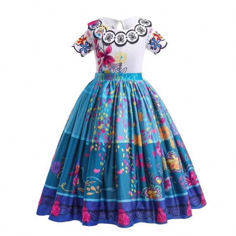 Mná Suitsí Oíche Shamhna Cáirsí Éadaí Cosplay Gúna Éadaí Mirabel Gúna Mirabel Éadaí Encanto Aosach HCIS-009