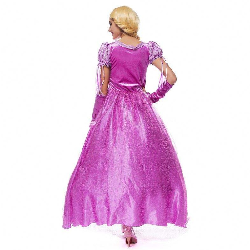2022 Éadaí Cosplay Oíche Shamhna Mná Rapunzel Banphrionsa Aosach Sóifia Éadaí HCRS-013