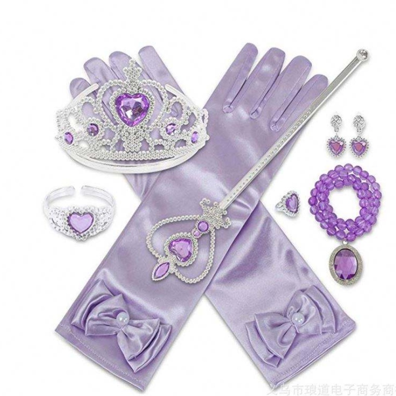 Accessories Gruaige Leanaí Banphrionsa Cosplay Accessories Gruaige do Chailíní BXPS