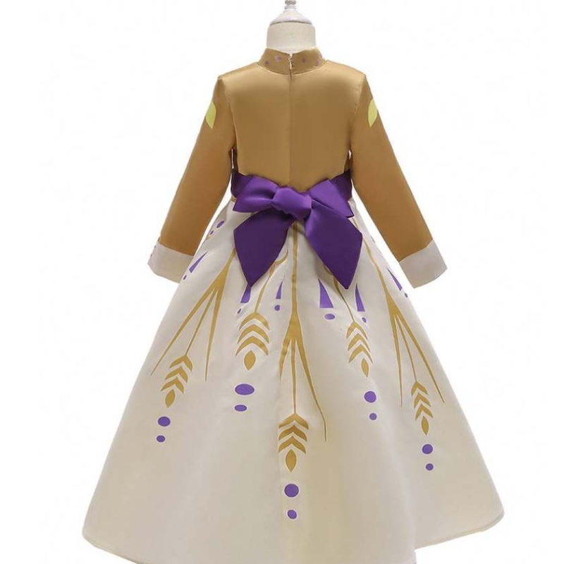 Scannán 2 Banphrionsa Elsa agus Anna Baby Girls Gúna Cosplay BX1662