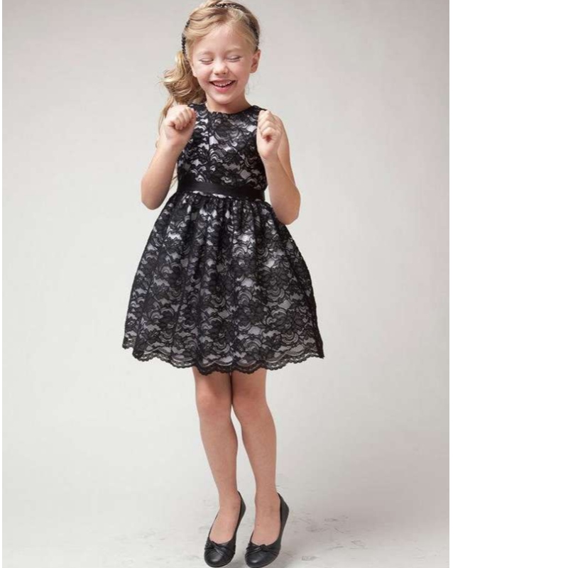Gúnaí Cailíní Lása Samhraidh Gúnaí Líne Tapall Kids Pageant Bainise Bridesmaid First Communion110; Gúna Vestidos