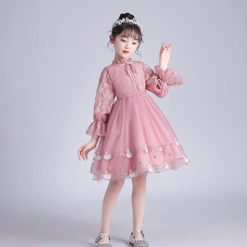 Leanaína hEorpa Leanaí Éadaí Gúna Bainise Cailín páistí páistí Breithlá Álainn Gúnaí Tutu do Chailíní Bláth Gúna Gúna Ball