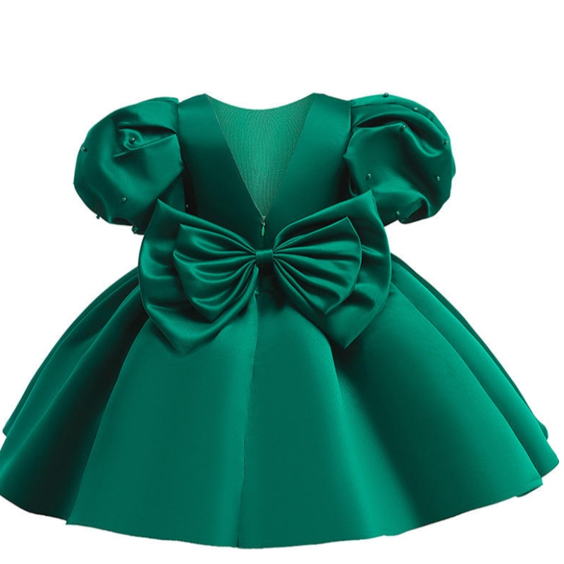 Gúnaí Bridesmaid Leanaí Gúna Banphrionsa Galánta Leanaí Cailín 1 bhliain Breithlá Babaí Babaí Gúnaí Cóisir Tráthnóna