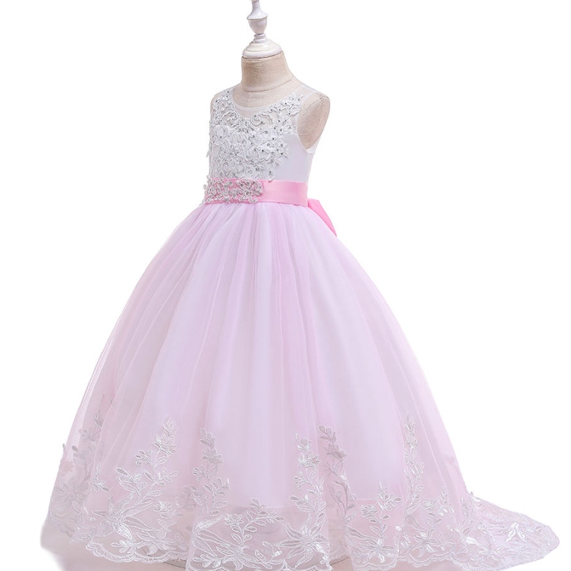 2022 Gúna Cailíní Samhraidh Long Kids Gúnaí Bridesmaid Leanaí Leanaí Gúna Bainise Páirtí Banphrionsa 3 10 14 bliana Vestido