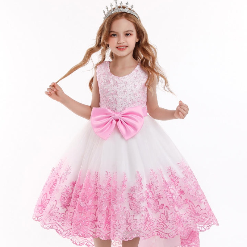 Cailín Gúna Banphrionsa páistí Tráthnóna Foirmiúil Bainise Éadaí Páirtí Do Chailíní Leanaí Gúnaí Samhraidh Tulle Tulle Leanaí