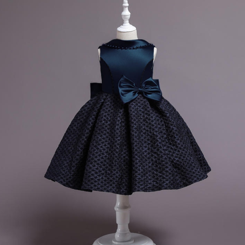 Gúna cailín bláthanna le haghaidh outfits cóisir lá breithe leanaí gúna cailíní a chaitheamh ag caitheamh robe fille