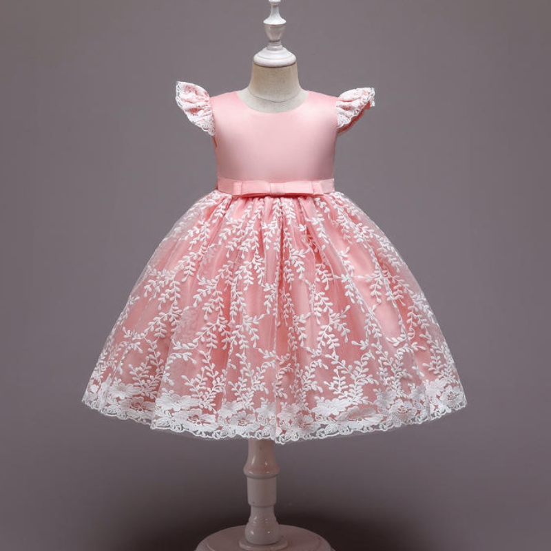 Leanaí Gúna Banphrionsa Mogalra Skirt Puffy Skirt Cailín Bláthanna Damhsa Éadaí Pianó