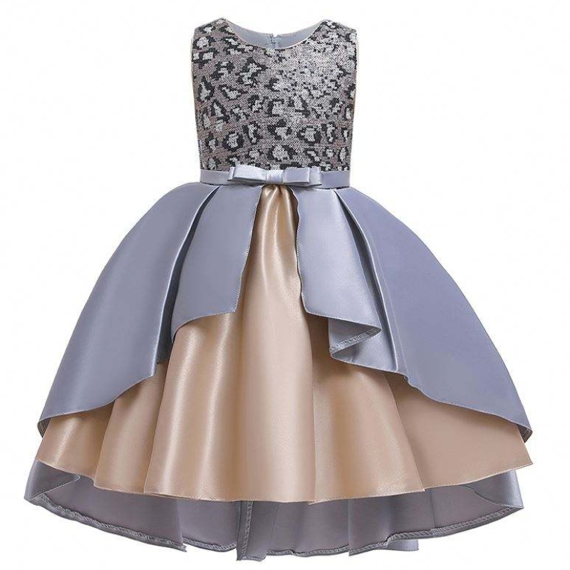 Baige Cailíní Frocks Faisean Samhraidh Frocks Leanbh agus páistí Tutu Gúna Páirtí Leanaí Gúnaí Breithlá L5149